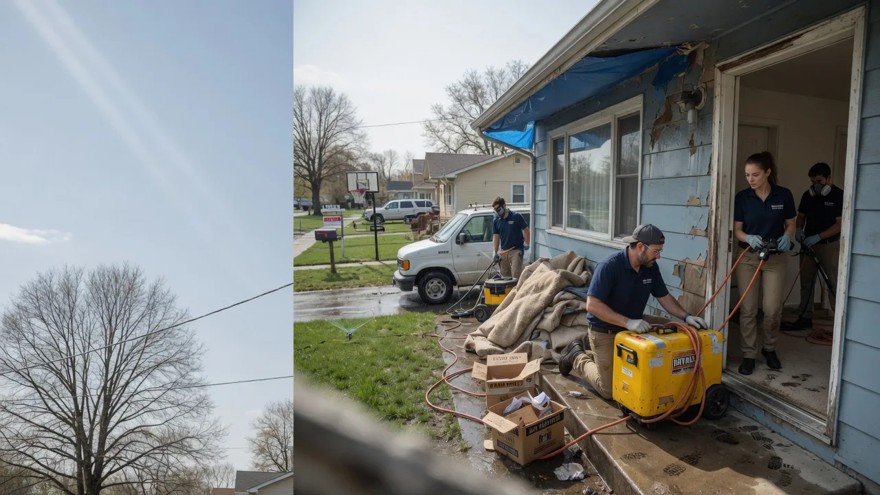 Basement Flood Cleanup in Indianola, OK near me